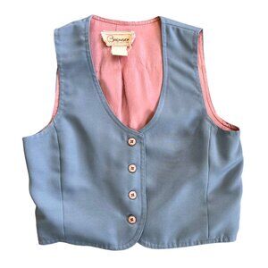 Vintage Bronson Of California Pastel Vest M